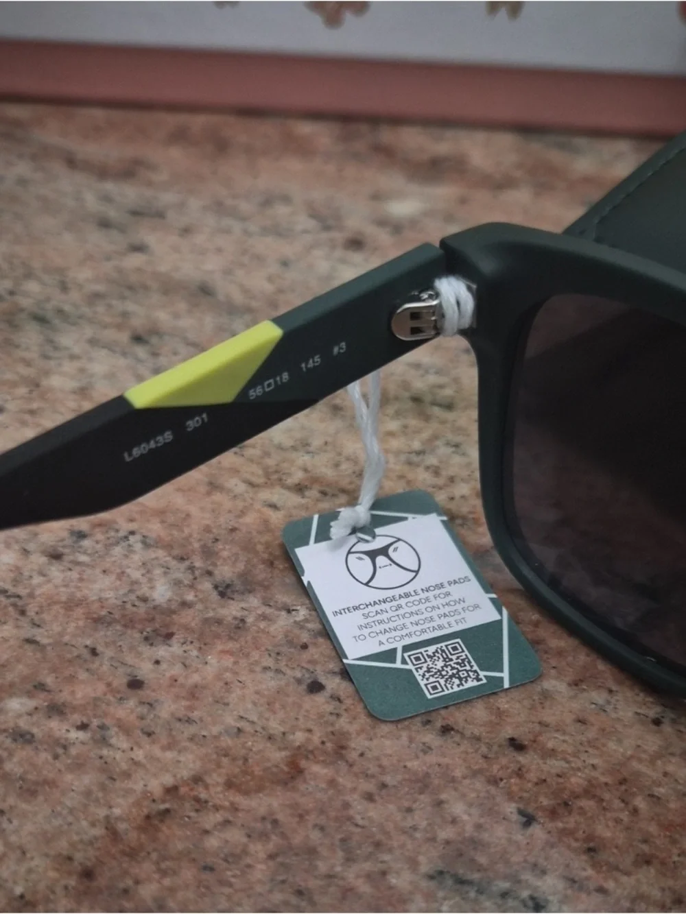 Lacoste Men's Dark Green Sunglasses